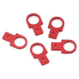 Yeah Racing YEA-YA-0621RD  Yeah Racing 1/10 Scale Aluminum Drift Tow Hooks (5)