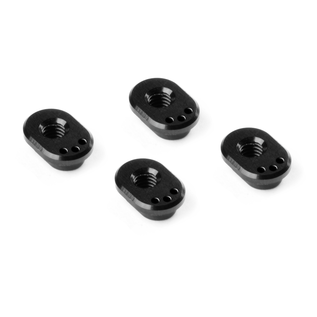 Xray XRA302312  Xray X4'22 - X4'25 Aluminum Caster Bushing Front 5° / Rear 2.5° - 3 Dot (4)