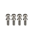J Concepts JCO2907  Titanium Ball Stud, Regulator Steering Linkage, for ASC B6 / T6 / SC6 / DR10, 5.5x8mm, 4pcs