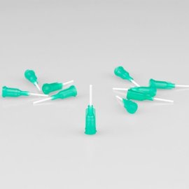 J Concepts JCO8124  Glue Tip Needles, Medium Bore, Green, 10pc