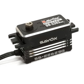 Savox SAVSB2262SG  Monster Torque Low Profile Steel Gear Servo 0.08sec / 347.2oz @ 7.4V