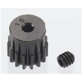 Robinson Racing RRP1815  2mm / .5 Module, Hard Steel Motor Pinion, 15T