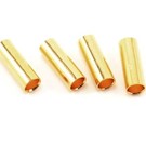 Protek RC PTK-5026  ProTek RC 4.0mm Gold Plated Inline Connector (4 Female)