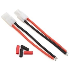 Protek RC PTK-5054  ProTek RC 4" Pigtail Connector Set w/Shrink Tube (1 Female & 1 Male Tamiya) (14awg)