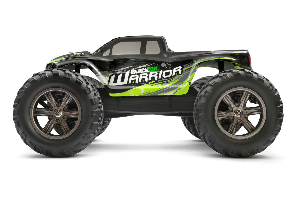 BZN540075 Blackzon Warrior 1/12th 2WD RTR Electric Monster Truck - Michael's RC Hobbies
