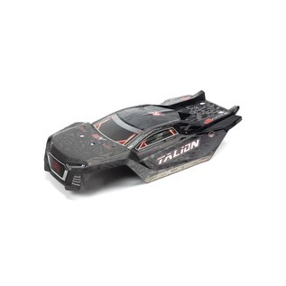 Arrma ARA406161  Black Talion 6S Blx Painted Decaled Trimmed Body
