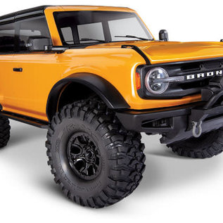 Traxxas TRA92076-4  ORANGE  Traxxas TRX-4 1/10 Crawler w/2021 Ford Bronco Body (Orange) w/TQi 2.4GHz Radio