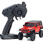 Kyosho 32521R  Mini-Z 4X4 MX-01 Readyset Jeep Wrangler Unlimited, Firecracker Red