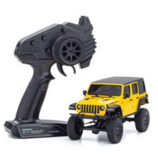 Kyosho 32521Y  Mini-Z 4X4 MX-01 Readyset Jeep Wrangler Unlimited, Hellayellow