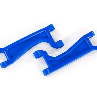 Traxxas TRA8998X  Blue WideMaxx Upper Front or Rear Suspension Arms (2)