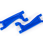 Traxxas TRA8998X  Blue WideMaxx Upper Front or Rear Suspension Arms (2)