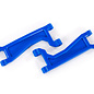 Traxxas TRA8998X  Blue WideMaxx Upper Front or Rear Suspension Arms (2)