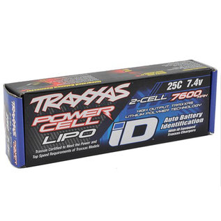 Traxxas TRA2869X  7600mAh 7.4V 2-Cell 25C LiPo Battery ID