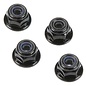 Arrma AR708001  Flange Lock Nuts 4mm (4) ARAC9810