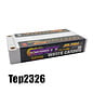 Trinity TEP2326  White Carbon 1S 3.7v 7400mAh 135C LiPo Ultra Power w/ 5mm Bullets