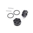 Schumacher U4577  Alloy Wheel Hex-Wide Pair - On Road