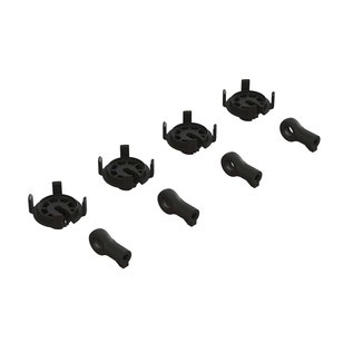 Arrma ARA330569  Shock Rod End & Spring Perch Set (4 Shocks)