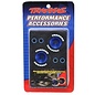Traxxas TRA5186A  Blue Anodized Aluminum Wheelie Bar Wheels