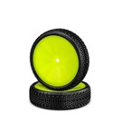 J Concepts JCO3165-201011  Fuzz Bite LP 2wd Front, Pre-mounted on 3376Y Wheels, Fits 1/10th Front 2wd Vehicles 3165201011