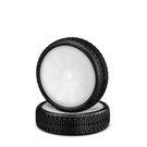 J Concepts JCO3165-101011  Fuzz Bite LP 2wd Front, Pre-mounted on 3376W Wheels, Fits 1/10th Front 2wd Vehicles 3165101011