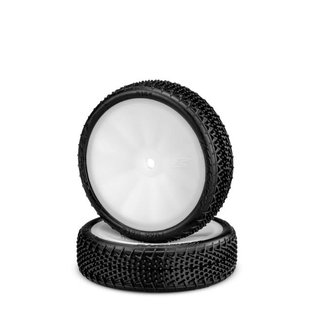 J Concepts JCO3165-101011  Fuzz Bite LP 2wd Front, Pre-mounted on 3376W Wheels, Fits 1/10th Front 2wd Vehicles 3165101011