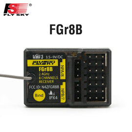 Fly Sky RC FGr8B  Flysky FGR8B 8CH Receiver IBUS/PWM/ PPM for AFHDS3 Transmitters RC Car Boat D9O8