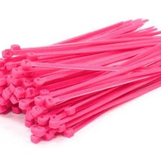Integy C23386PINK  Pink Plastic Tie Wrap/Cable Tie Small (100)