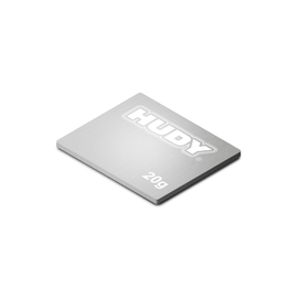 Hudy HUD293087  HUDY Pure 20g Tungsten Weight Thin under Speedo - 31x26mm