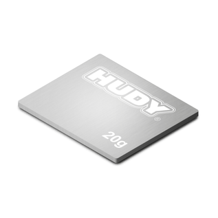 Hudy HUD293087  HUDY Pure 20g Tungsten Weight Thin under Speedo - 31x26mm
