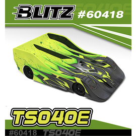BLITZ BLZ60418-07   BLITZ TS040E CanAm Body (For Electric 1/8th Racing Car Only)- 0.7mm Light Weight with Side Stiffener