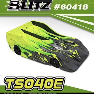 BLITZ BLZ60418-07   BLITZ TS040E CanAm Body (For Electric 1/8th Racing Car Only)- 0.7mm Light Weight with Side Stiffener