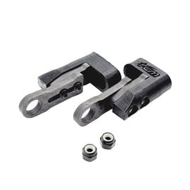 RC Maker RCM-HRP-ZX-L  Horizontal Rear Post Body Mounting Set for Zoo/Xtreme - Long (39-46mm)