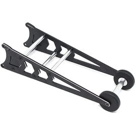 Integy C30916BLACK  Black Alloy Machined Wheelie Bar for Traxxas 1/10 Slash 2WD C30916BLACK