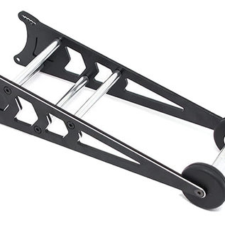 Integy C30916BLACK  Black Alloy Machined Wheelie Bar for Traxxas 1/10 Slash 2WD C30916BLACK