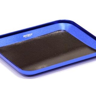 Integy C23830BLUE  Blue Magnetic Parts Storage Tray 101x120mm for Hardware, Screws & Nuts C23830Blue