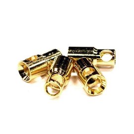 Integy C23505  6mm Gold Bullet Banana Connector Plug Set
