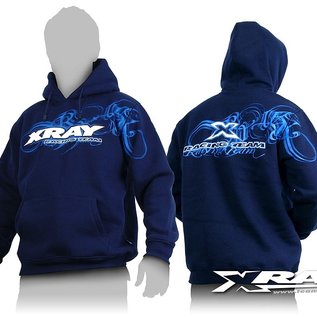 Xray XRA395500L  Xray Sweater Hooded - Blue Large (L)