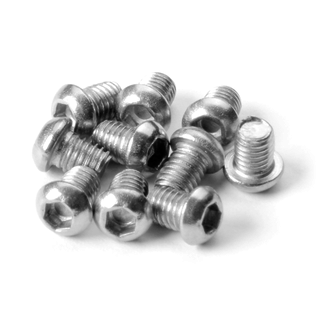 Xray XRA902303  3x4mm Small Head Stainless Button Head Hex Screw (10)  X4'23 Shock Tower