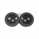 BSR BSRF1209  1/12 XX Blue Foam Tire Front (2)