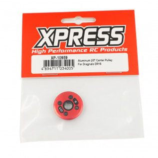 Xpress XP-10959  Xpress Aluminum 20T Center Pulley For Dragnalo DR1S