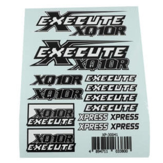 Xpress XP-30041  Xpress Execute XQ10R Logo Sticker Decal A6 148x105mm