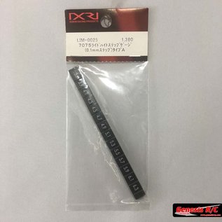 Xenon LIM-0025  7075 Ride height step gauge (0.1mm step) type A