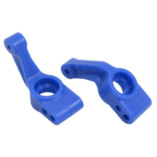 RPM R/C Products RPM80385  Blue Rear Bearing Carriers Slash 2wd, e-Rustler, e-Stampede 2wd & Bandit
