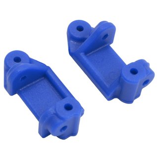 RPM R/C Products RPM80715 Blue Front Caster Blocks (Slash 2wd, Nitro Slash, e-Rustler & e-Stampede 2wd)