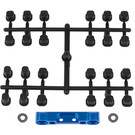 Team Associated ASC72009  DR10 FT Arm Mount D, aluminum