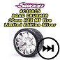 SWEEP C1001S  Silver Road Crusher Monster Truck 17mm Belted Tire (2)