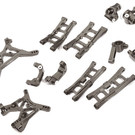 Integy C29607GREY  Billet Machined Alloy Suspension Kit for Team Associated DR10