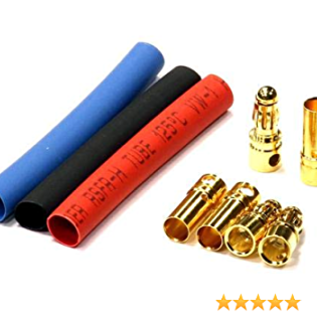 Integy C24369  3.5mm Size Connector Plug Set (Male=3p Female=3p)