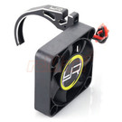 Yeah Racing YEA-YA-0526BK  Black Yeah Racing Aluminum 7075 Fan Mount w/ YA-0327 40mm Fan for 540 Motor Black