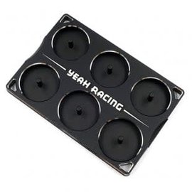 Yeah Racing YEA-YT-0200BK  Black Yeah Racing Aluminum Pinion Gear Holder Black For 3.175mm Bore